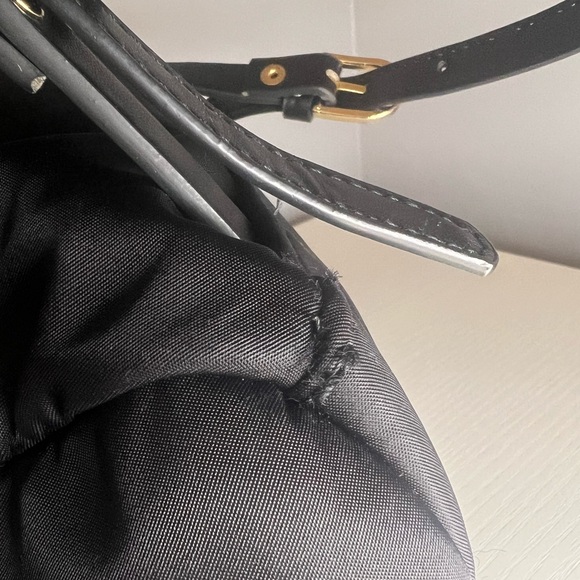 🛑SOLD🛑KATE SPADE NEW YORK Nylon Leather-Trimmed Backpack 🖤♠️ - Picture 15 of 17